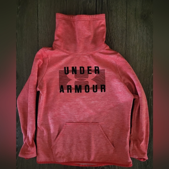 Under Armour Orange pull over - Picture 8 of 10